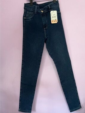 Dark Blue High-Rise Women’s Jeans
